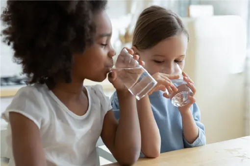 Café preparado con agua purificada